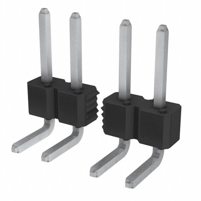 AMPHENOL 矩形连接器 - 针座 - 公插针 77315-401-09LF