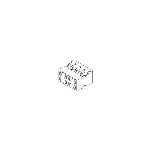 MOLEX 矩形连接器 - 外壳 511101060