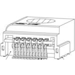 TE CONNECTIVITY 矩形连接器 - 针座 - 插座/母插口 2317507-1