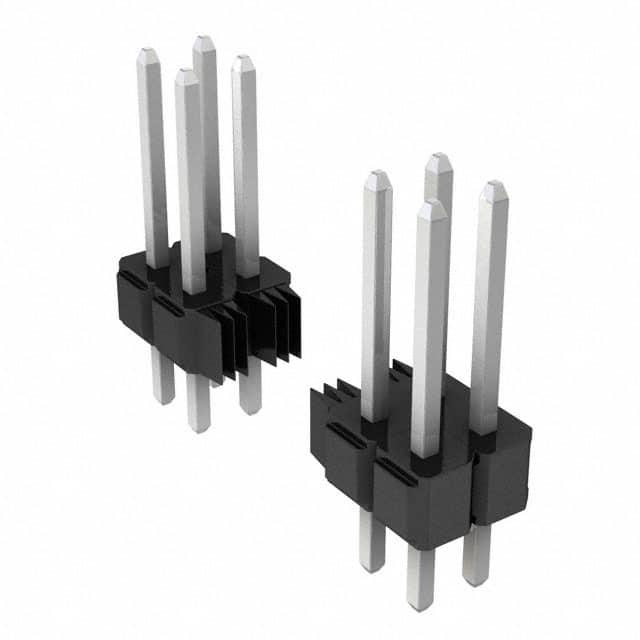 3M 矩形连接器 - 针座 - 公插针 929710-11-18