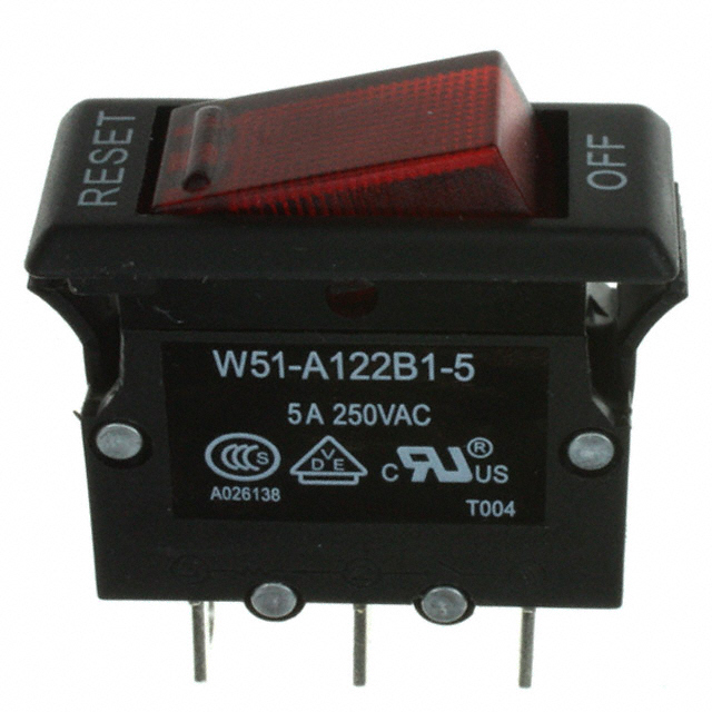 TE CONNECTIVITY 断路器 W51-A122B1-5