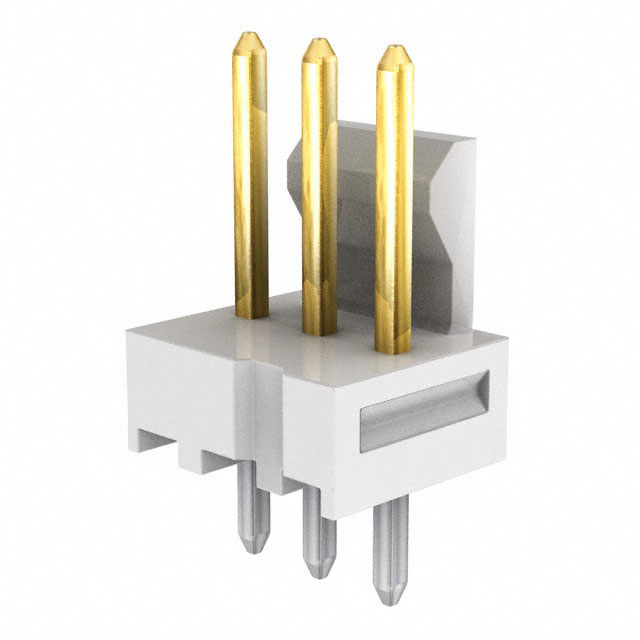 MOLEX 矩形连接器 - 针座 - 公插针 0022112038