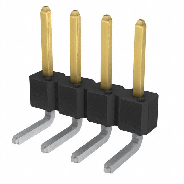 AMPHENOL 矩形连接器 - 针座 - 公插针 77315-113-04