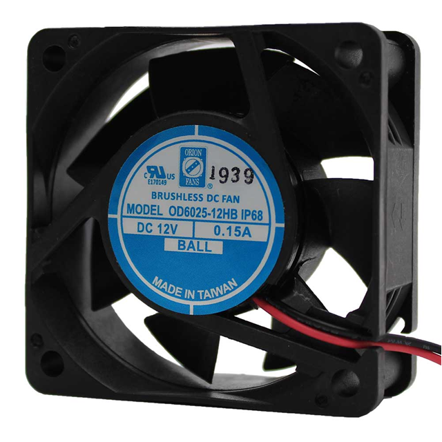ORION FANS 风扇和热管理 OD6025-24LBIP68