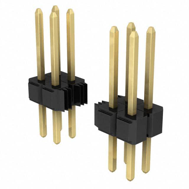 3M 矩形连接器 - 针座 - 公插针 929715-10-36-EU