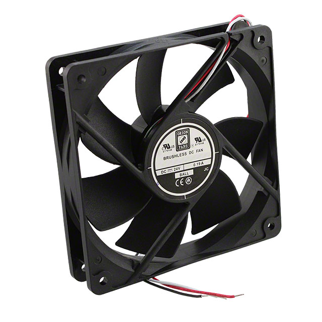 ORION FANS 风扇和热管理 OD1225-24HB01A