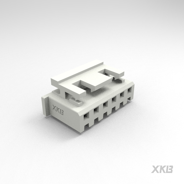 XKB CONNECTIVITY/中国星坤 矩形连接器 - 外壳 X8821HM-06L-N0