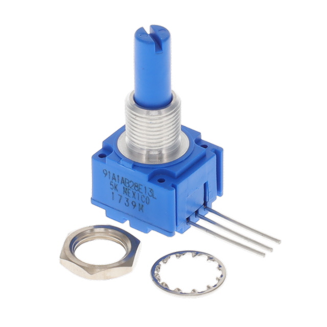 BOURNS 电位器及其他可变电阻器 91A1A-B28-E13L