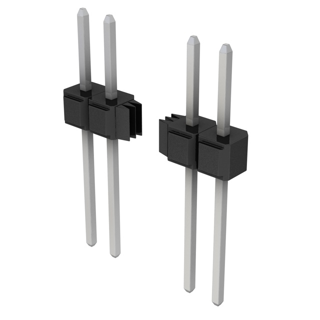 3M 矩形连接器 - 针座 - 公插针 929834-03-05