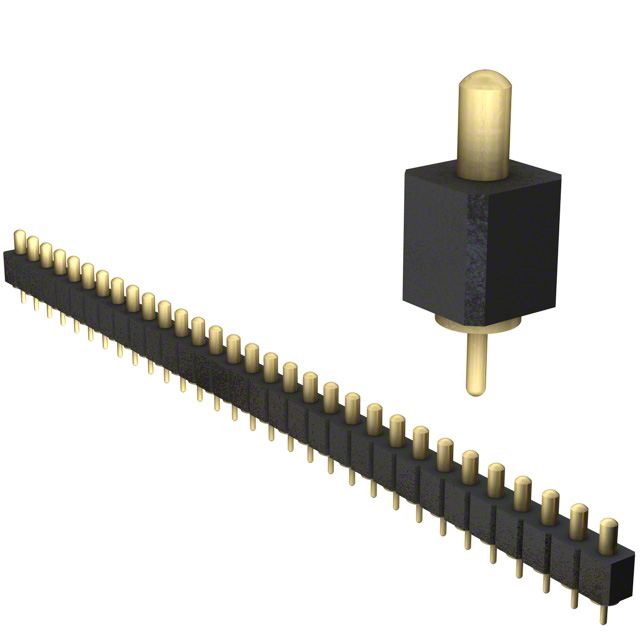 MILL-MAX 矩形连接器 - 弹簧式 821-22-031-10-003101