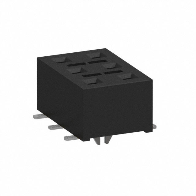 SAMTEC 矩形连接器 - 针座 - 插座/母插口 HLE-103-02-L-DV-BE-LC-K-TR