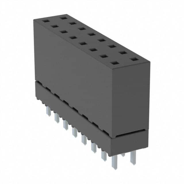 SAMTEC 矩形连接器 - 针座 - 插座/母插口 ESW-108-12-F-D