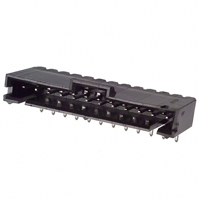 TE CONNECTIVITY 矩形连接器 - 针座 - 公插针 1-103634-1