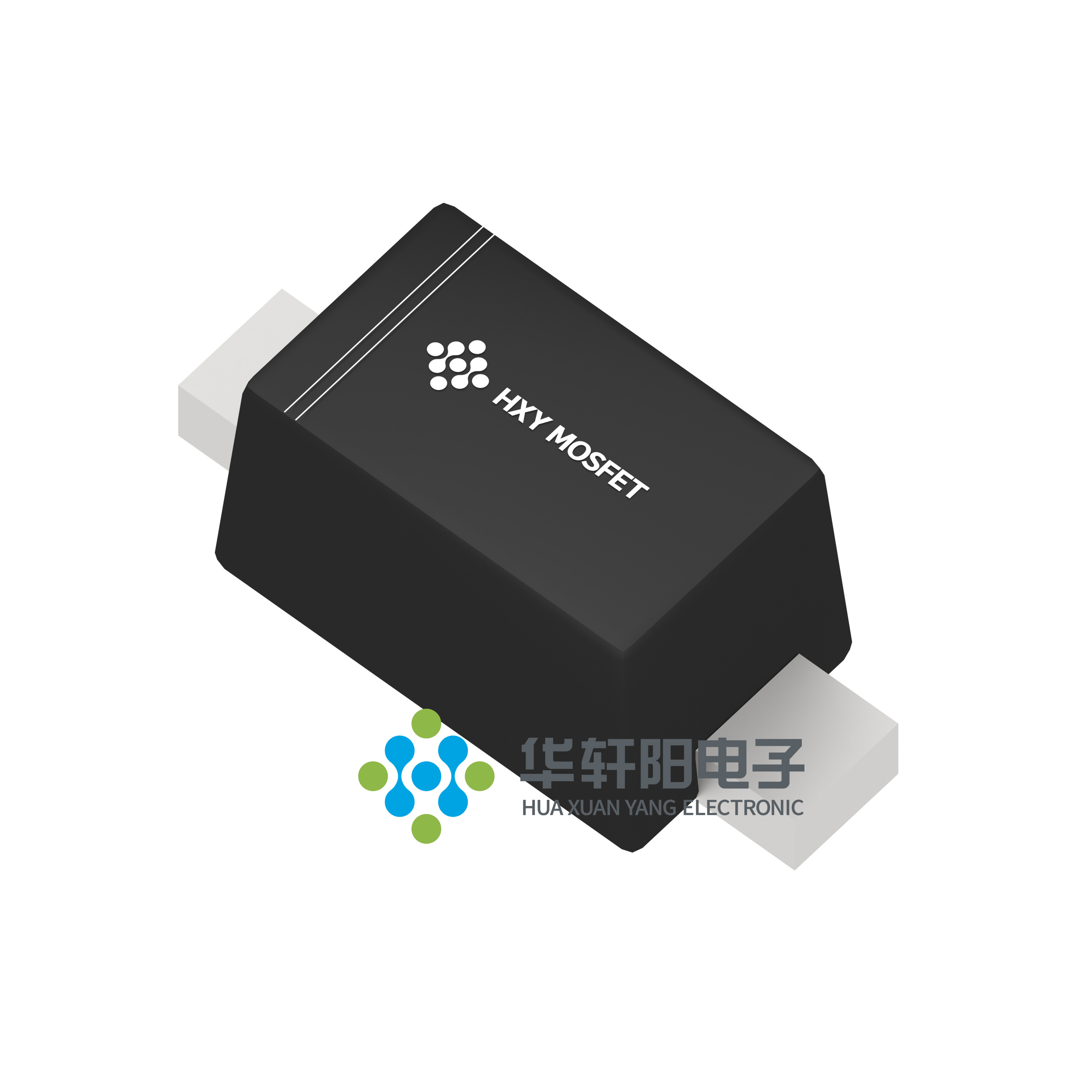 HXY MOSFET/深圳华轩阳电子 TVS二极管/ESD抑制器 HRSB6.8CMGJT2N 8K/R