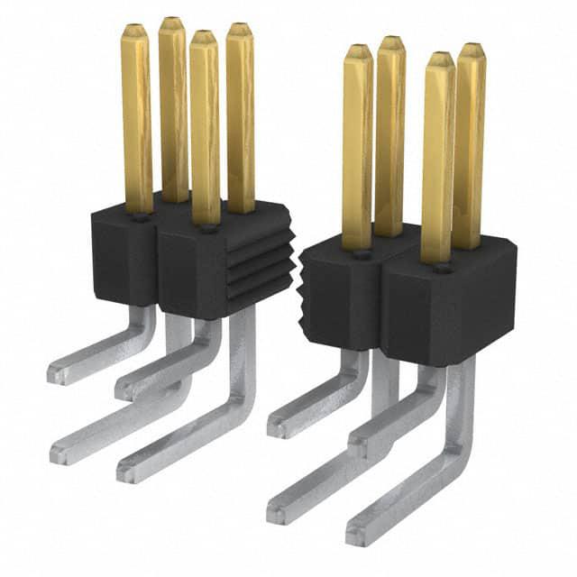 AMPHENOL 矩形连接器 - 针座 - 公插针 77317-104-64LF