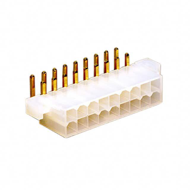 MOLEX 矩形连接器 - 针座 - 公插针 39295183