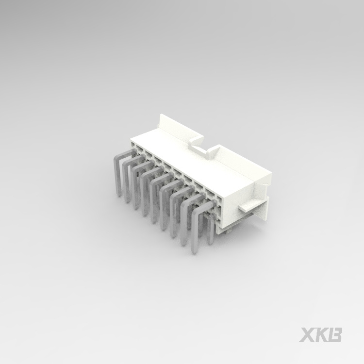 XKB CONNECTIVITY/中国星坤 矩形连接器 - 针座 - 公插针 X9357WR-2x09B-N0SN