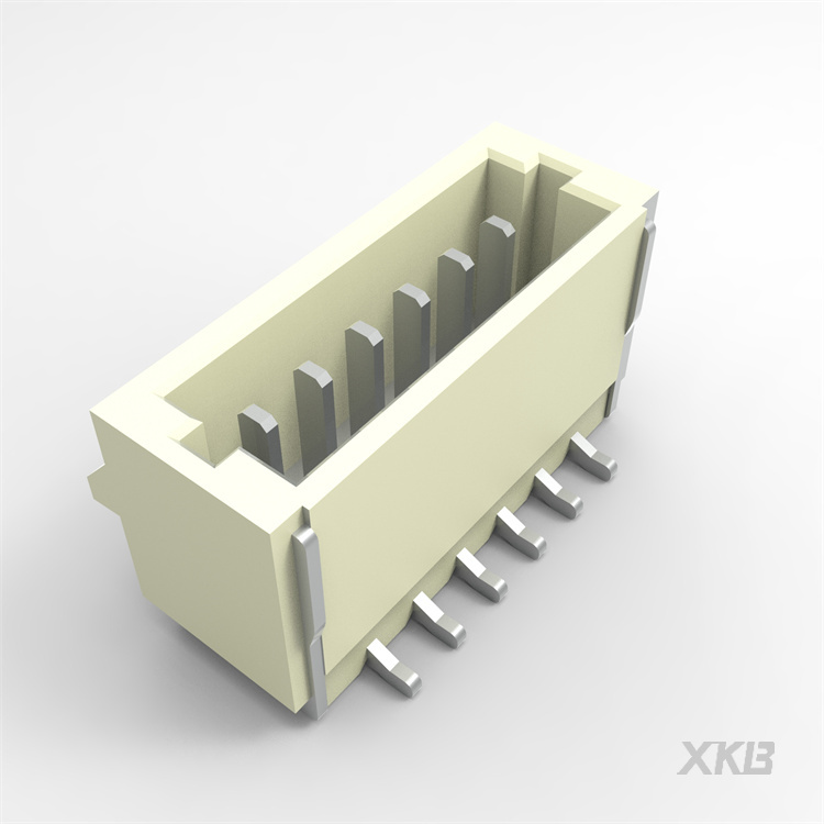 XKB CONNECTIVITY/中国星坤 矩形连接器 - 针座 - 公插针 X1002WVS-06L-HF-LPSW