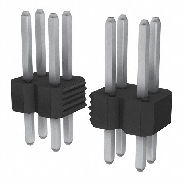 AMPHENOL 矩形连接器 - 针座 - 公插针 77313-402-14LF