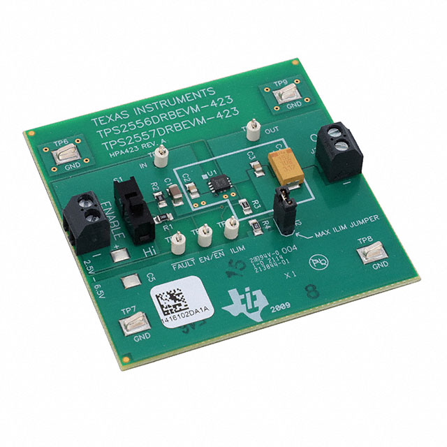 TEXAS INSTRUMENTS 评估、开发板开发工具 TPS2557DRBEVM-423