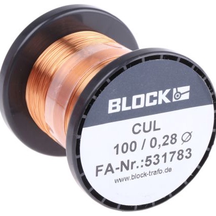 BLOCK TRANSFORMATOREN-ELEKTRONIK 单芯线缆 CUL 100/0,28