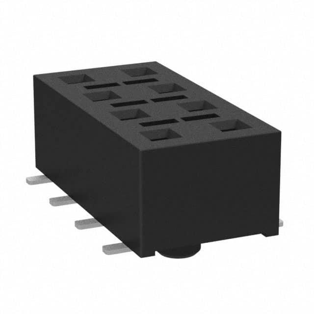 SAMTEC 矩形连接器 - 外壳 HLE-104-02-S-DV-A-TR