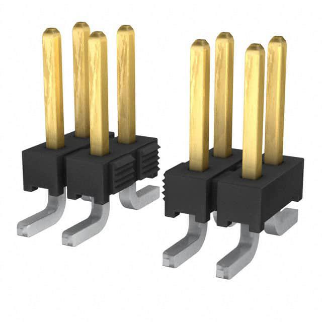 SAMTEC 矩形连接器 - 针座 - 公插针 TMM-107-06-L-D-SM