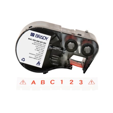 BRADY 标签工具 M4C-500-595-WT-RD