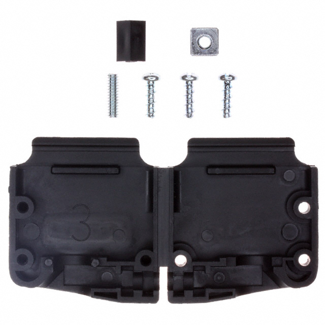 TE CONNECTIVITY D-Sub/D形连接器 - 后壳/罩 5205718-1