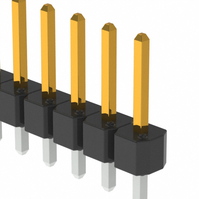 AMPHENOL 矩形连接器 - 针座 - 公插针 68000-107HLF