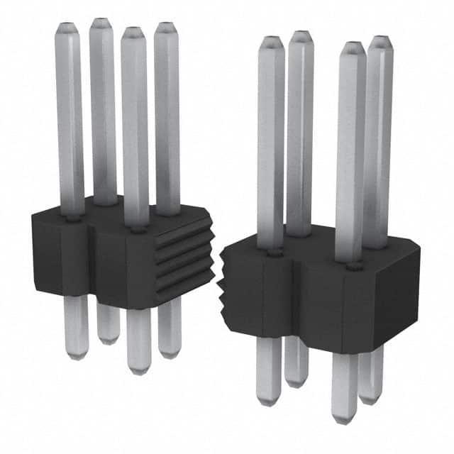 AMPHENOL 矩形连接器 - 针座 - 公插针 77313-424-52LF