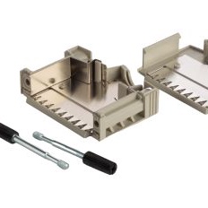 ERNI ELECTRONICS D-Sub/D形连接器 - 后壳/罩 063383