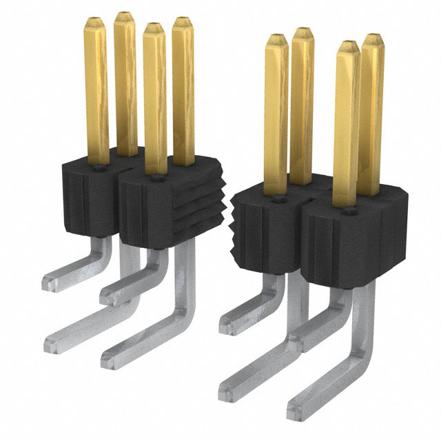 AMPHENOL 矩形连接器 - 针座 - 公插针 68020-132HLF