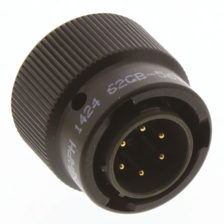 AMPHENOL 圆形连接器 62GB-56TG10-06PN