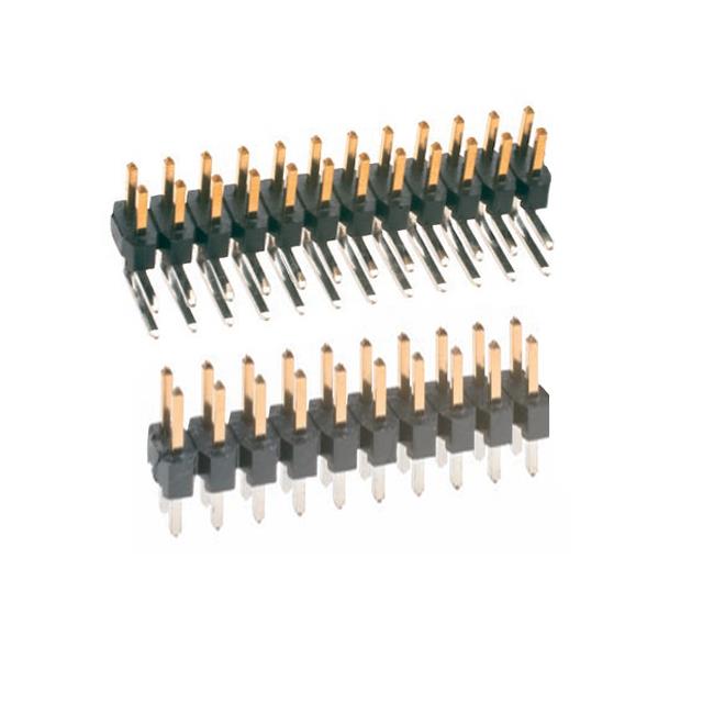 3M 矩形连接器 - 针座 - 公插针 951108-7622-AR