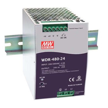 MEAN WELL/台湾明纬 开关电源 WDR-480-48