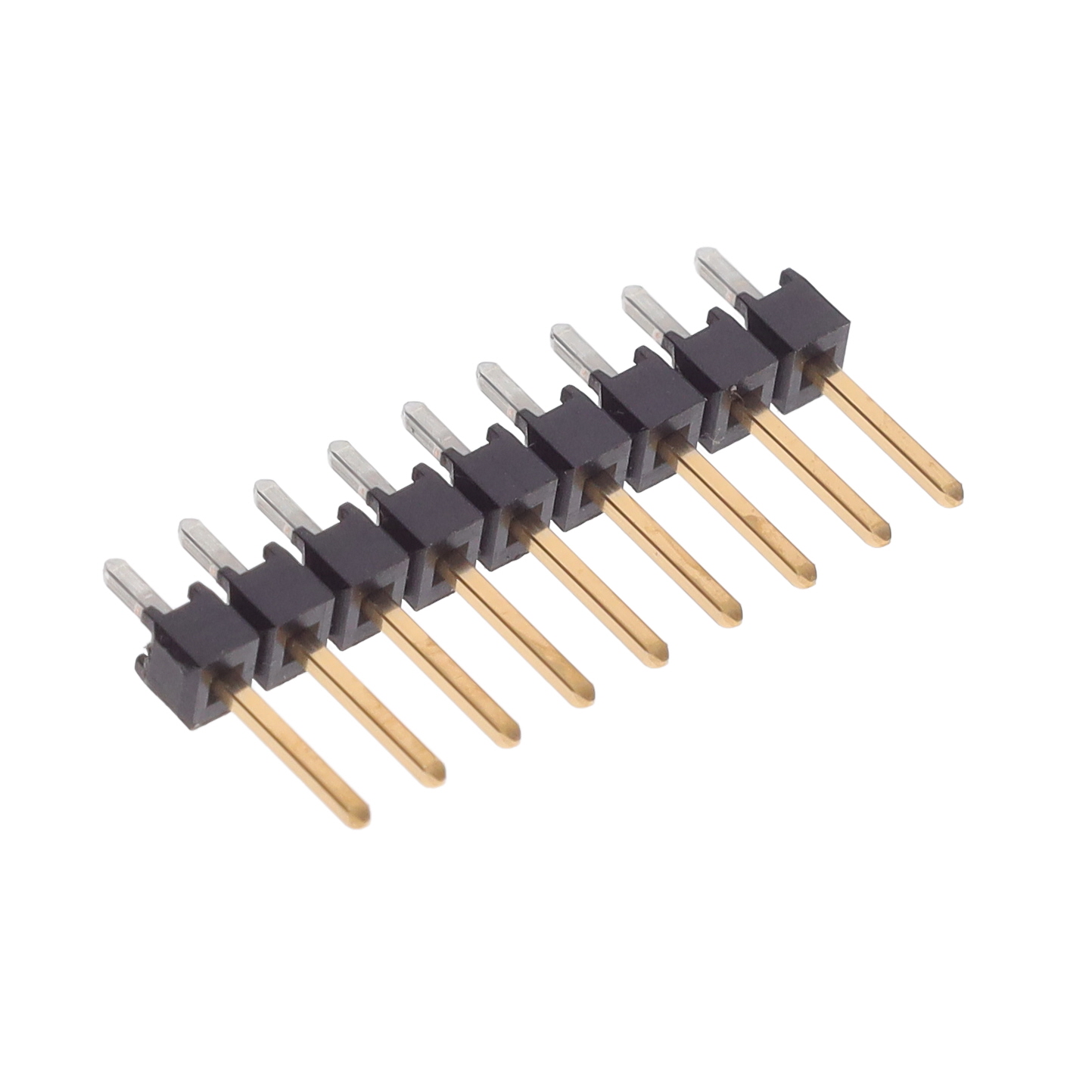 SAMTEC 矩形连接器 - 针座 - 公插针 TSW-109-07-F-S